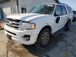 Ford Expedition salvage cars for sale: 2017 Ford Expedition EL XLT