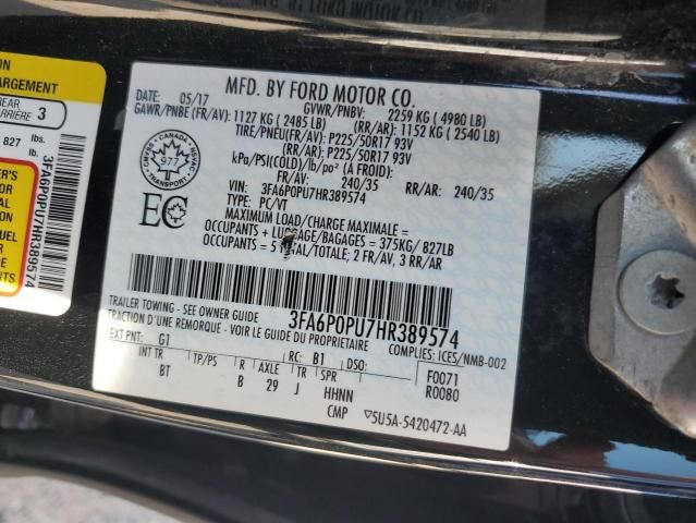 2017 Ford Fusion SE Phev