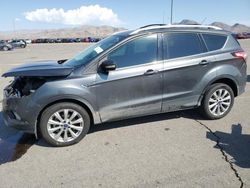 Ford Escape salvage cars for sale: 2017 Ford Escape Titanium