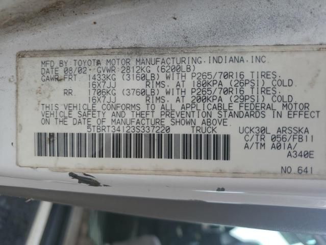 2003 Toyota Tundra Access Cab SR5