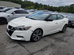 Salvage cars for sale from Copart Exeter, RI: 2017 Nissan Maxima 3.5S