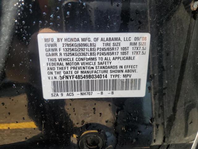 2009 Honda Pilot EXL