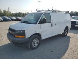 Salvage trucks for sale at Bridgeton, MO auction: 2018 Chevrolet Express G2500
