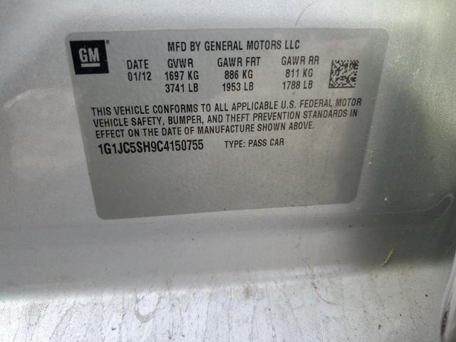 2012 Chevrolet Sonic LT
