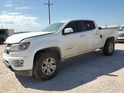 Salvage cars for sale from Copart Andrews, TX: 2017 Chevrolet Colorado LT