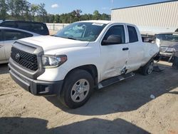 Toyota Tundra salvage cars for sale: 2019 Toyota Tundra Double Cab SR