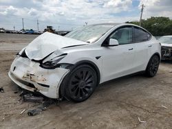 Tesla salvage cars for sale: 2022 Tesla Model Y