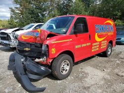 Chevrolet Express salvage cars for sale: 2020 Chevrolet Express G2500