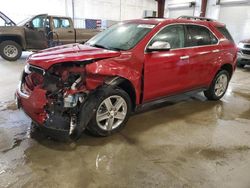 Chevrolet Equinox salvage cars for sale: 2015 Chevrolet Equinox LTZ