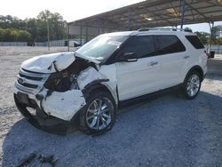 Ford Explorer salvage cars for sale: 2015 Ford Explorer XLT