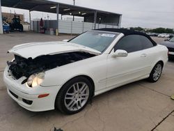 Mercedes-Benz clk-Class salvage cars for sale: 2008 Mercedes-Benz CLK 350