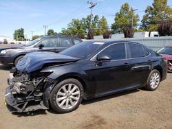 Toyota Camry salvage cars for sale: 2018 Toyota Camry L