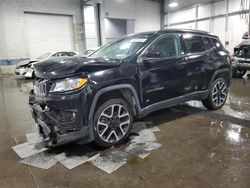 Jeep Compass salvage cars for sale: 2018 Jeep Compass Limited