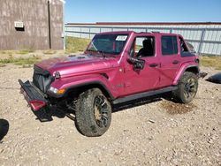 Jeep salvage cars for sale: 2022 Jeep Wrangler Unlimited Sahara