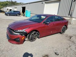 KIA k5 salvage cars for sale: 2021 KIA K5 GT Line