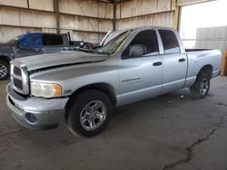 Dodge ram 1500 salvage cars for sale: 2005 Dodge RAM 1500 ST