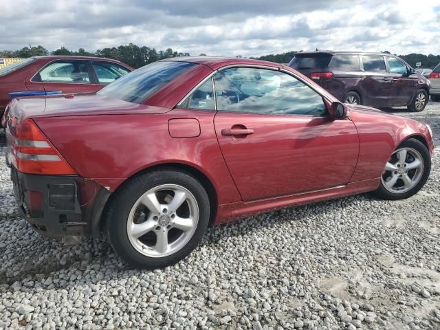 2002 Mercedes-Benz SLK 320