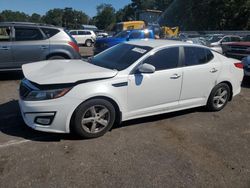 KIA salvage cars for sale: 2015 KIA Optima LX