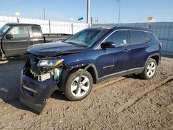 Jeep salvage cars for sale: 2018 Jeep Compass Latitude