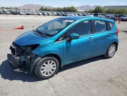 Nissan Versa salvage cars for sale: 2016 Nissan Versa Note S