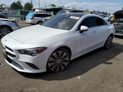 Mercedes-Benz cla-Class salvage cars for sale: 2021 Mercedes-Benz CLA 250