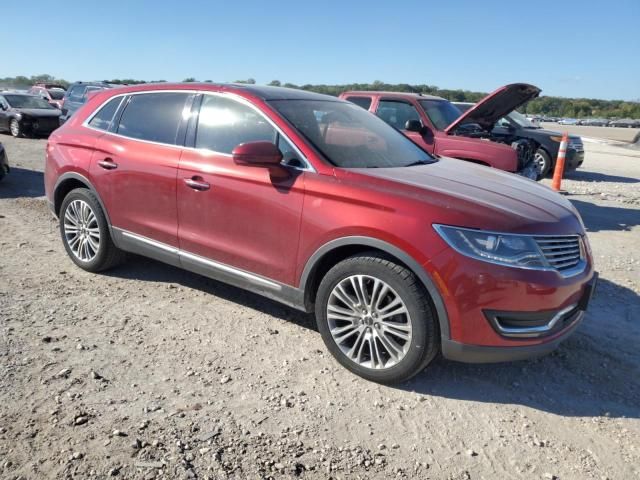 2018 Lincoln MKX Reserve