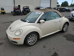 Volkswagen salvage cars for sale: 2008 Volkswagen New Beetle Convertible SE