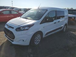 Salvage cars for sale from Copart Glassboro, NJ: 2015 Ford Transit Connect XLT