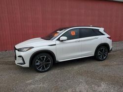 Salvage cars for sale from Copart London, ON: 2024 Infiniti QX50 Sport