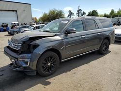 Ford Expedition salvage cars for sale: 2019 Ford Expedition Max Limited