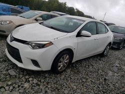 Toyota Corolla Vehiculos salvage en venta: 2016 Toyota Corolla L