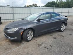 Chrysler 200 salvage cars for sale: 2015 Chrysler 200 Limited