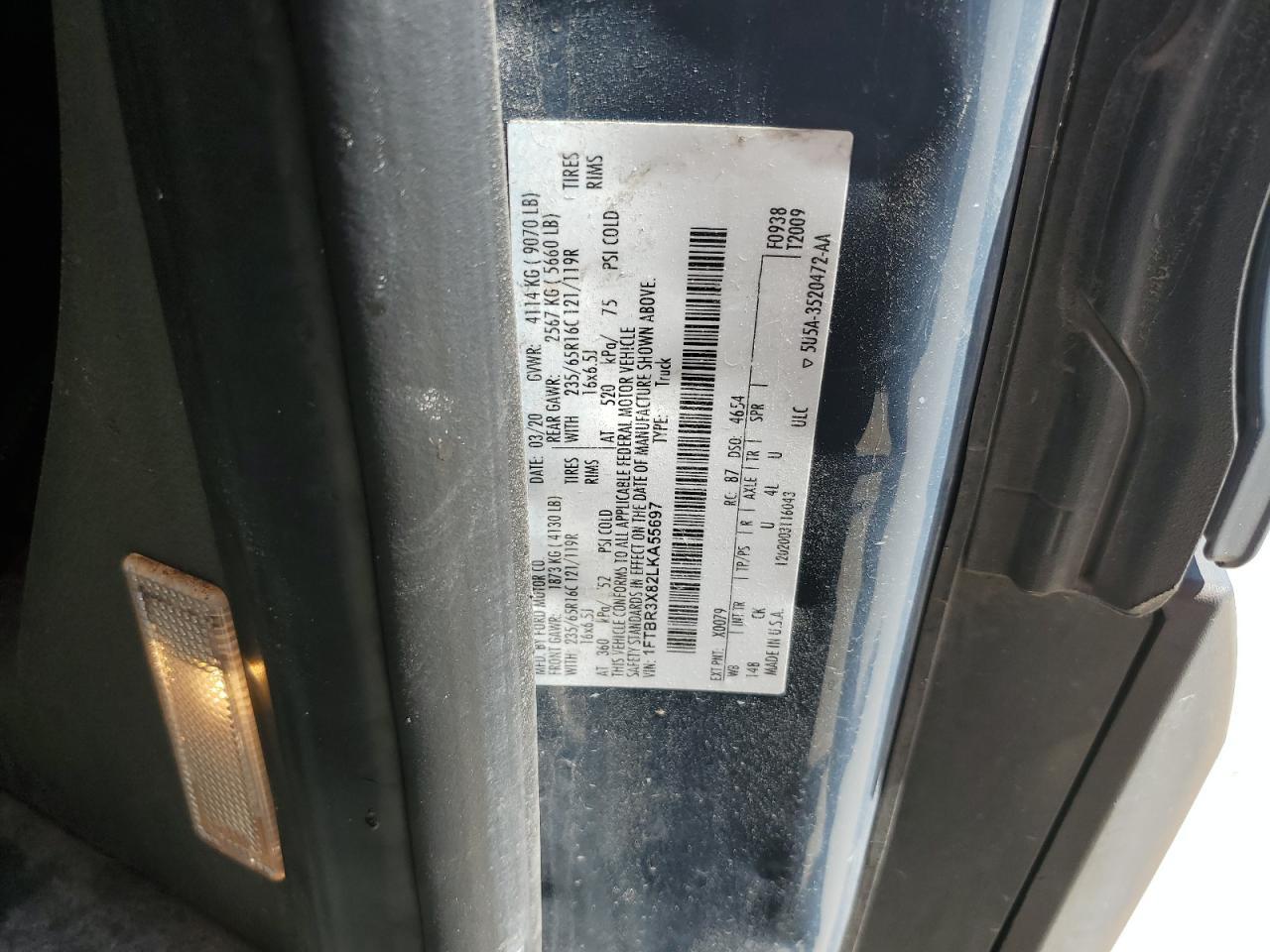 2020 Ford Transit T-250