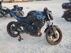 Kawasaki salvage cars for sale: 2023 Kawasaki ER650 P