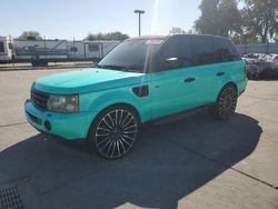 Land Rover Vehiculos salvage en venta: 2007 Land Rover Range Rover Sport Supercharged