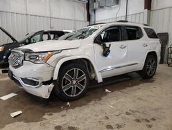 GMC Acadia den salvage cars for sale: 2017 GMC Acadia Denali