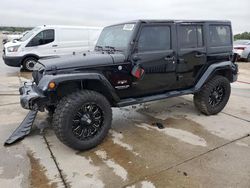 Jeep salvage cars for sale: 2016 Jeep Wrangler Unlimited Sahara