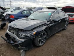 Honda Accord salvage cars for sale: 2018 Honda Accord Sport