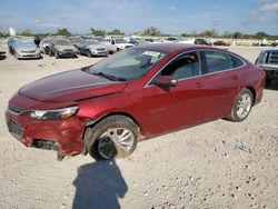 Chevrolet Malibu salvage cars for sale: 2018 Chevrolet Malibu LT