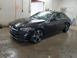 Mercedes-Benz c-Class salvage cars for sale: 2024 Mercedes-Benz C 300 4matic