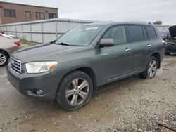 Toyota Highlander salvage cars for sale: 2008 Toyota Highlander Limited