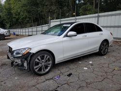 Mercedes-Benz Vehiculos salvage en venta: 2017 Mercedes-Benz C 300 4matic