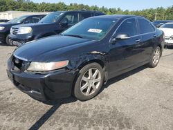 Salvage cars for sale from Copart Exeter, RI: 2005 Acura TSX