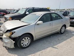 Toyota Camry salvage cars for sale: 2005 Toyota Camry LE