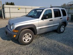 Salvage cars for sale from Copart Arlington, WA: 2007 Jeep Liberty Sport