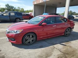 Salvage cars for sale from Copart Fort Wayne, IN: 2016 Honda Accord Sport