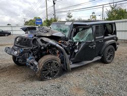 Salvage cars for sale from Copart Hillsborough, NJ: 2024 Jeep Wrangler High Altitude 4XE