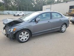 Honda Civic salvage cars for sale: 2010 Honda Civic LX