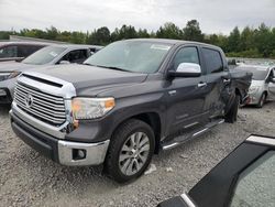 Toyota Tundra salvage cars for sale: 2016 Toyota Tundra Crewmax Limited