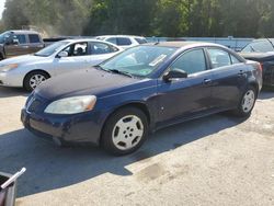 Pontiac g6 salvage cars for sale: 2008 Pontiac G6 Value Leader